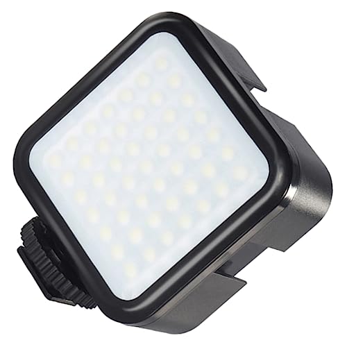 Hemobllo Blitz led ligts led-Light Fotografie Beleuchtung LEDs Leuchtmittel beileight Hintergrundbeleuchtung kalter Schuh Sensor Taschenlampe Fotografie licht Kamera-Panel-Licht Abs Black von Hemobllo