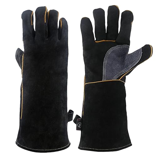 Hemobllo Paar 14 Backhandschuhe grillhandschuhe gardening gloves backofen handschuh hitzebeständiger handschuh Tierfutterhandschuhe grill gloves grill handschuh bbq gloves Arbeitshandschuhe von Hemobllo