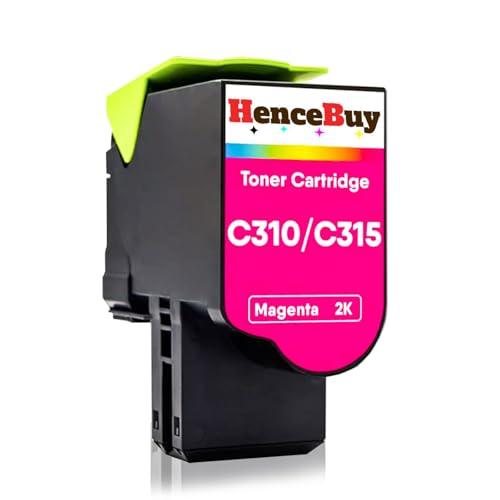 HenceBuy C310 C315 Magenta Toner Kompatibel für Xerox C310 C315 Tonerkartusche Xerox 006R04358 Xerox C315 C315DNI C310 C310DNI I C3100 DNIM Laserdrucker 2000 Seiten (Magenta) von HenceBuy