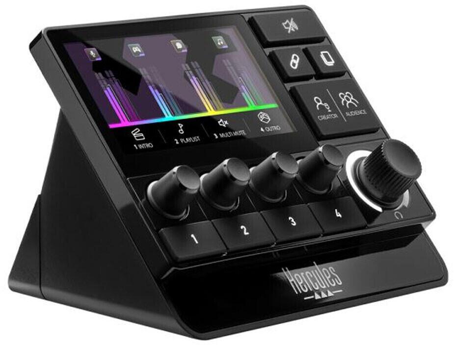 Hercules Stream 200 XLR Audio Controller, Schwarz Hercules Stream 200 XLR Audio Controller, Schwarz von Hercules