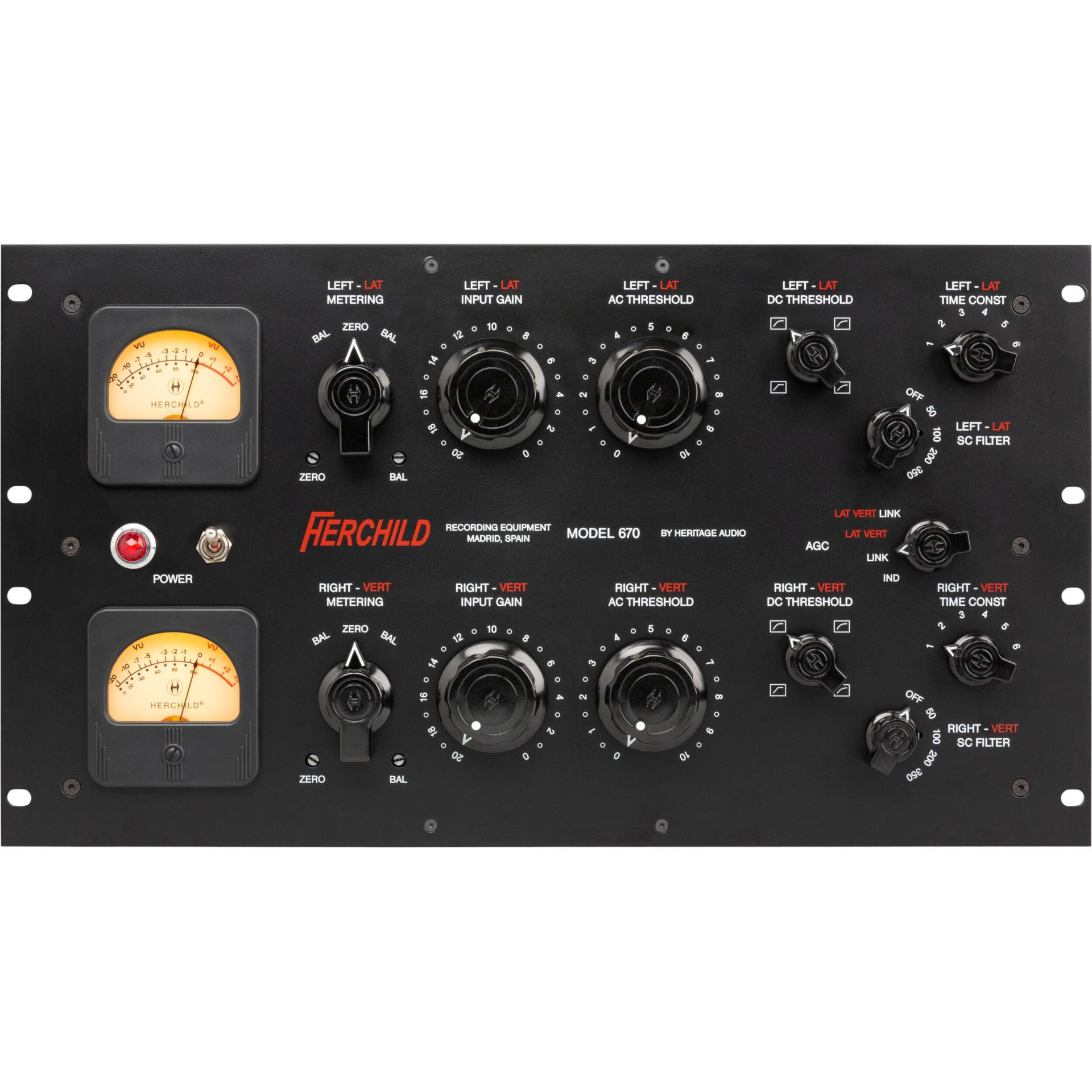 Heritage Audio Herchild Model 670 Stereo Valve Compressor von Heritage Audio