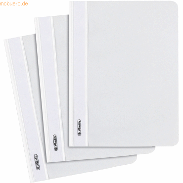 Herlitz Sichthefter PP A5 weiß Herlitz Sichthefter PP A5 weiß von Herlitz