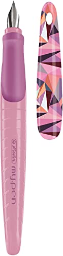 herlitz 50027231 Füllhalter my.pen wild berry, M-Feder, 1 Stück von Herlitz