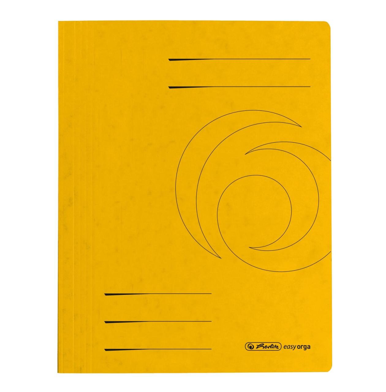 herlitz Schnellhefter DIN A4 Karton gelb herlitz Schnellhefter DIN A4 Karton gelb von Herlitz