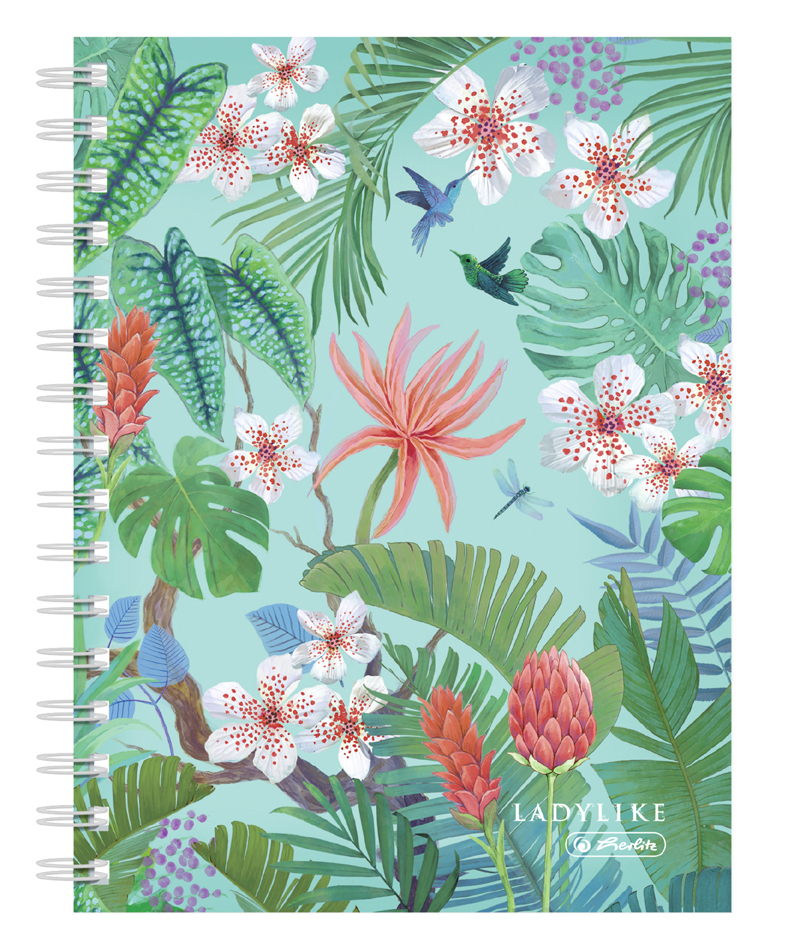 herlitz Spiralbuch Ladylike , Jungle, , DIN A5 herlitz Spiralbuch Ladylike , Jungle, , DIN A5 von Herlitz