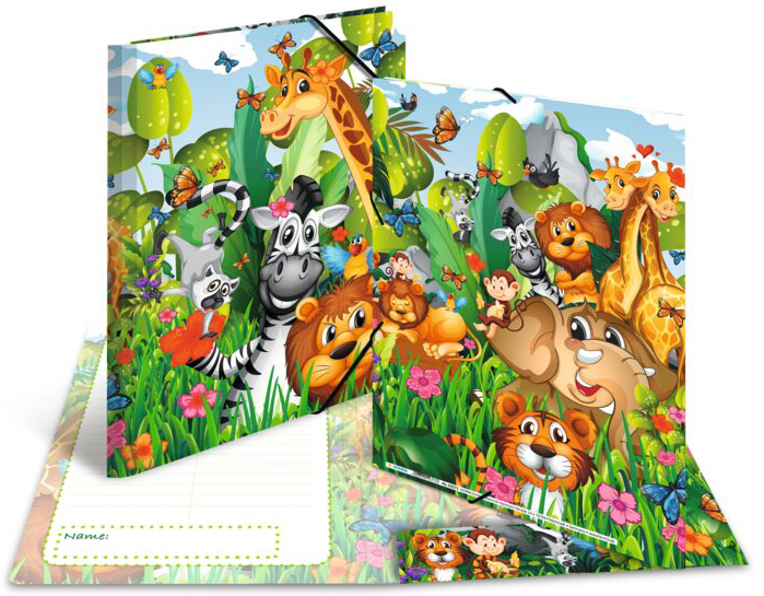 HERMA Eckspannermappe , Frieda & Friends, , Karton, DIN A4 HERMA Eckspannermappe , Frieda & Friends, , Karton, DIN A4 von Herma