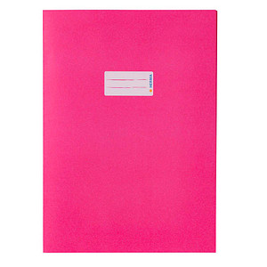 HERMA Heftumschlag glatt pink Papier DIN A4 von Herma