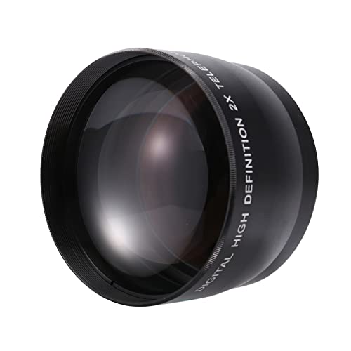 Hermosiey 58 Mm 2,0-Fach Professionelles Tele Objektiv für 5D/6D/60D/350D/400D/450D/500D/1000D/550D/600D 18-55 Mm Objektiv von Hermosiey