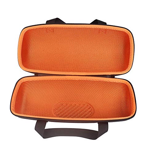 Hermosiey Aufbewahrungs Box für Xtreme 3 Schutz HüLle Etui für Tragbare Drahtlose Xtreme3 Lautsprecher Tasche Schwarz Orange von Hermosiey