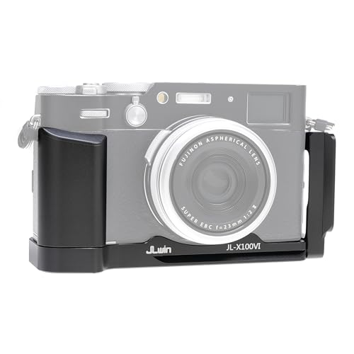 Hersmay L-Halterungsplatte für Fujifilm X100VI Kamera, vertikaler Ständer, Arca Swiss Schnellwechselplatte, Handgriff für Fujifilm X100VI Digitalkamera, kompatibel mit DJI Ronin RS2 RS3 Pro RSC 2 Hersmay L-Halterungsplatte für Fujifilm X100VI Kamera, vertikaler Ständer, Arca Swiss Schnellwechselplatte, Handgriff für Fujifilm X100VI Digitalkamera, kompatibel mit DJI Ronin RS2 RS3 Pro RSC 2 von Hersmay