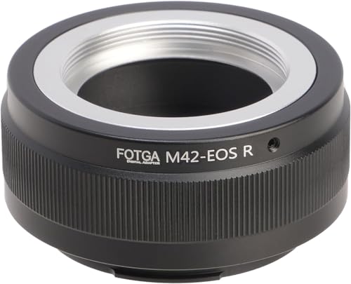 Hersmay M42-EOSR Objektivadapter M42 Objektiv auf EOS R für Canon EOS R RP R5 R5C R6 R8 R10 RF Mount Mirrorless Camera von Hersmay