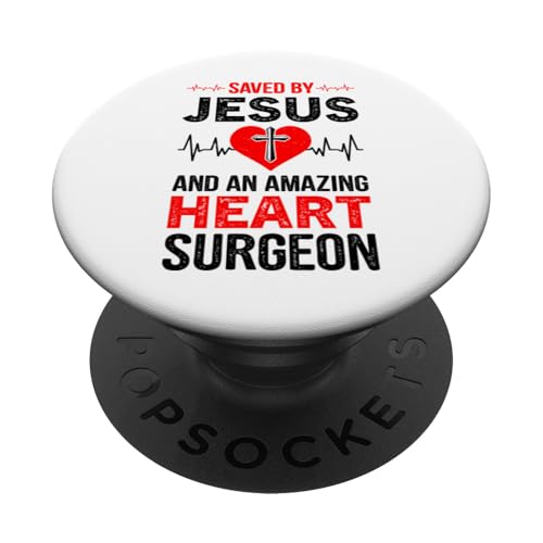 Herzbypass Herzinfarkt Herzoperation PopSockets Klebender PopGrip von Herzoperation Herzbypass Genesung Herzinfarkt