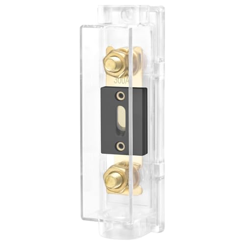 Heschen Audio/Video/Stereo ANL-Sicherungshalter, 0/2/4 Gauge, mit 300-Ampere-ANL-Sicherung Heschen Audio/Video/Stereo ANL-Sicherungshalter, 0/2/4 Gauge, mit 300-Ampere-ANL-Sicherung von Heschen