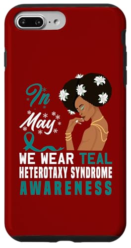 Hülle für iPhone 7 Plus/8 Plus Bewusstsein für das Heterotaxie-Syndrom Afrikanische Frauen Teal May von Heterotaxy Syndrome Awareness Products (Lwaka)
