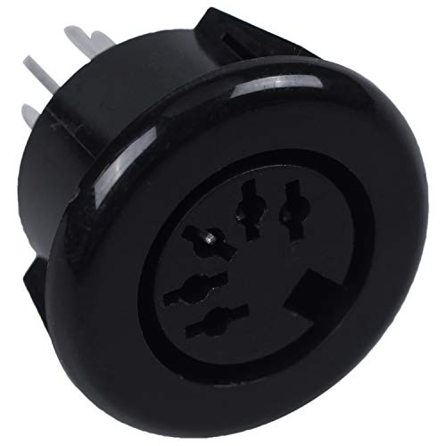 Hethlif Female 5-Pin DIN-Stecker Plattenmontage Tastatur Kabel Stecker Adapter von Hethlif