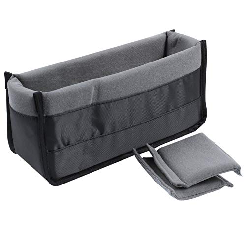 Hethlif Stoßfest DSLR SLR Kamera Einsatz Organizer Fall Partition Divider Schutz Hülle (Schwarz +) von Hethlif