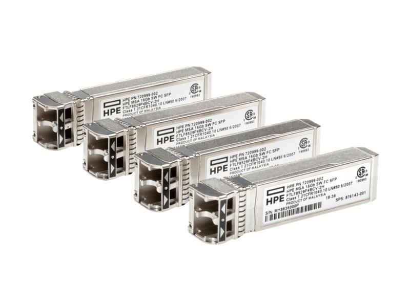 HPE MSA iSCSI Transceiver 4er-Pack C8R25B von Hewlett-Packard Enterprise