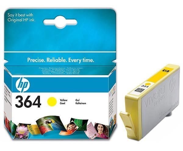 HP 364 original Tinte gelb - CB320EE von Hewlett Packard