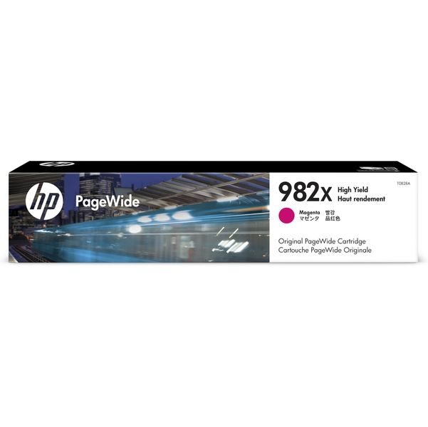 HP 982X original HC PageWide Tinte magenta - T0B28A von Hewlett Packard