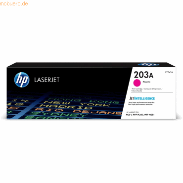 Hewlett Packard HP 203A Magenta Original LaserJet-Tonerkartusche von Hewlett Packard