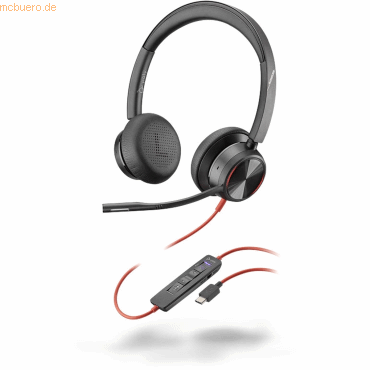 Hewlett Packard Poly Headset Blackwire 8225-M binaural USB-C ANC Teams von Hewlett Packard