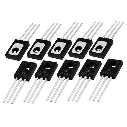 HeyNana 10 Stück TO126 MJE13003/E13003 NPN Transistor 1,5A 400V von HeyNana