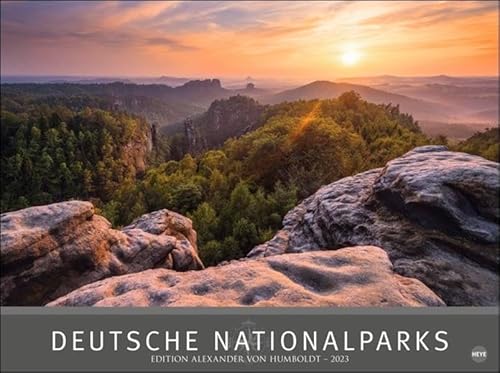 Deutsche Nationalparks - Edition Alexander von Humboldt - hochwertiger Foto-Wandkalender 2023. Großer Kalender mit beeindruckenden Fotos unberührter Landschaften. Fotokalender XXL. von Heye Kalender