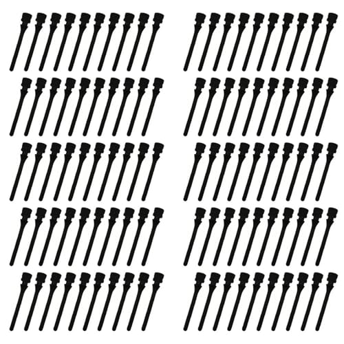 Hfourhnik 100 PCS PC-GehäUselüFter GeräUschabsorptionslüFter SchwingungsdäMpfende Silikonschrauben für PC-GehäUselüFter oder CPU-LüFter von Hfourhnik