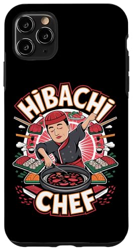 Hülle für iPhone 11 Pro Max Hibachi Love Japan Essen Kochen Teppanyaki Grill Hibachi von Hibachi Grilling Technique Love Japanese Food Chef