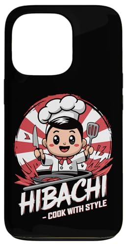 Hülle für iPhone 13 Pro Hibachi Japanisches Kochen Teppanyaki Grill Japan Kawaii von Hibachi Grilling Technique Love Japanese Food Chef