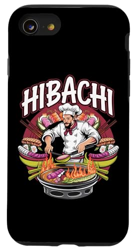 Hülle für iPhone SE (2020) / 7 / 8 Hibachi Japanisches Essen Kochen Teppanyaki Grill Hibachi von Hibachi Grilling Technique Love Japanese Food Chef