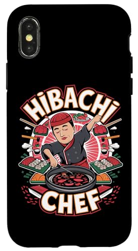 Hülle für iPhone X/XS Hibachi Love Japan Essen Kochen Teppanyaki Grill Hibachi von Hibachi Grilling Technique Love Japanese Food Chef