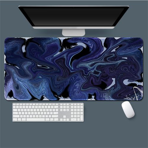 Highdi Gaming Mauspad XXL/XL, Groß Schreibtischunterlage Großes Mousepad Gaming PC Schreibtisch Matte Desk Mat Vernähte Kanten für Büro, Tastatur, Laptop (Treibsand 4,400 * 1000 * 2mm) von Highdi