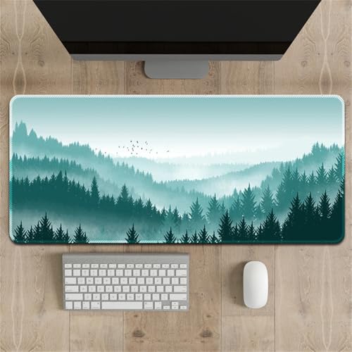 Highdi Gaming Mauspad XXL/XL, Muster Mauspad Groß Mousepad Genähten Kanten und Anti Rutsch Großes Mauspad Schreibtischunterlage Desk Mat für Büro, Tastatur, PC, Laptop (C,500 * 1000 * 3mm) von Highdi