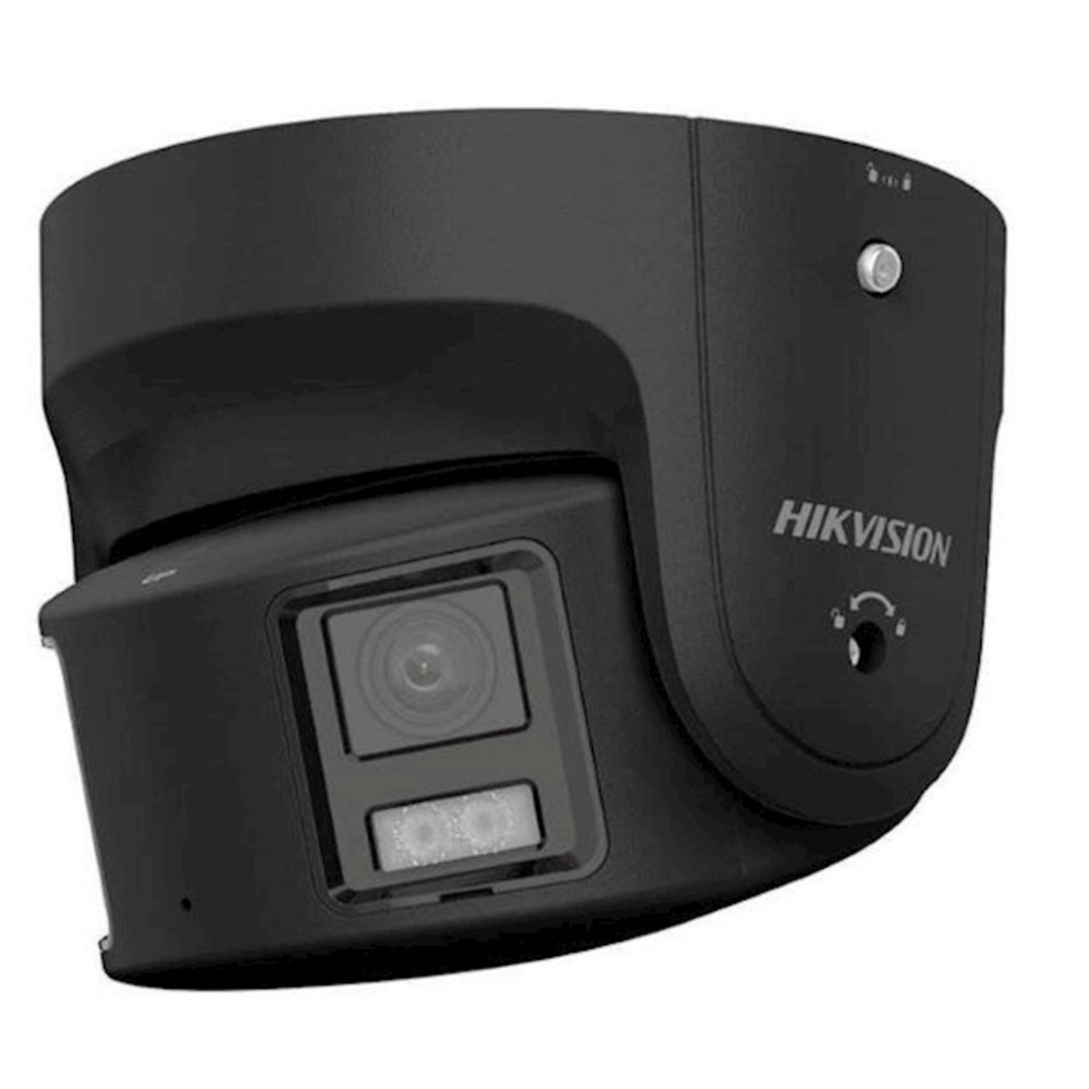 Hikvision DS-2CD2387G2P-LSU/SL, 8 Megapixel, Dome-Kamera, ColorVu, 180 Graden Panoramisch Schwarz von Hikvision