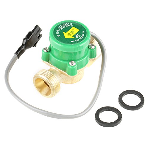 1 STÜCKE HT-120 Strömungsschalter AC220V 1A G3 / 4"-3/4" Gewinde Wasserpumpe Durchflusssensor Schalter für Dusche Durchlauferhitzer von Hilitand