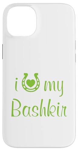 Reittrainer "I Love My Bashkir Horse Equestrian Show" Hülle für iPhone 14 Plus von Hip Apparel