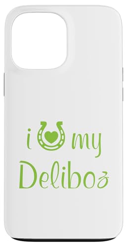 Reittrainer "I Love My Deliboz" Hülle für iPhone 13 Pro Max von Hip Apparel