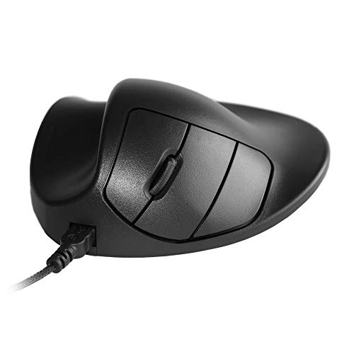 HIPPUS HandShoe Mouse links L | optische Maus | ergonomisches Design - Vorbeugung gegen Mausarm/Tennisarm (RSI Syndrom) - besonders armschonend | 2 Tasten von HandshoeMouse