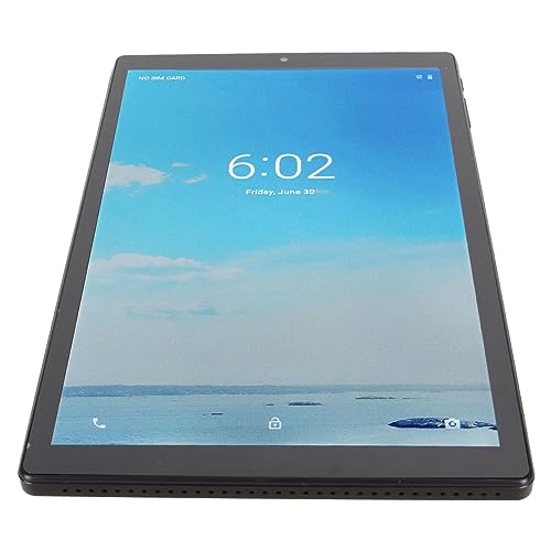 HD-Tablet, 6 GB, 128 GB, Dual-SIM, Dual-Standby, Auflösung 2560 X 1600, 5G-WLAN-Tablet für 10.1 Zum Lernen (Schwarz) von Hiraith