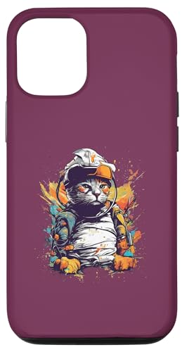 Hülle für iPhone 13 Pro Süße Astronauten-Katze von Hiral Goswami