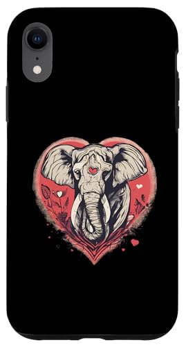 Hülle für iPhone XR Liebe zum Elefanten von Hiral Goswami