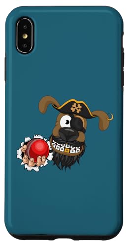 Hülle für iPhone XS Max Piraten Cricket & Base Ball Caribbean Cruise Funny Dog von Hiral Goswami