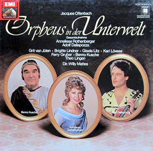 Offenbach: Orpheus in der Unterwelt (Gesamtaufnahme in deutscher Sprache) [Vinyl Schallplatte] [2 LP Box-Set] von His Master's Voice (EMI)