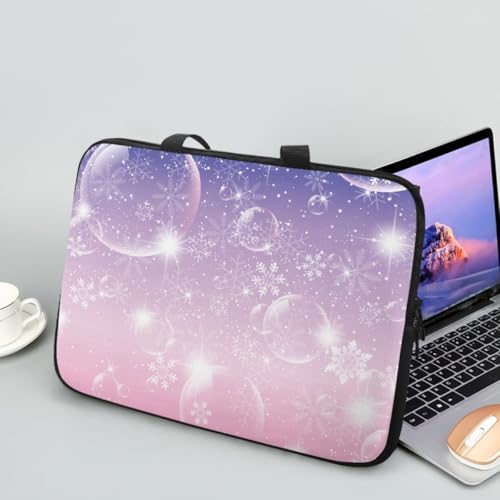 Hiseng Laptop-Taschen Laptoptasche 10-17 Zoll Laptop-Tasche Laptop Tasche Business Büro Arbeit Computertasche, Schlanke Notebook Tasche (13",Blasen) von Hiseng