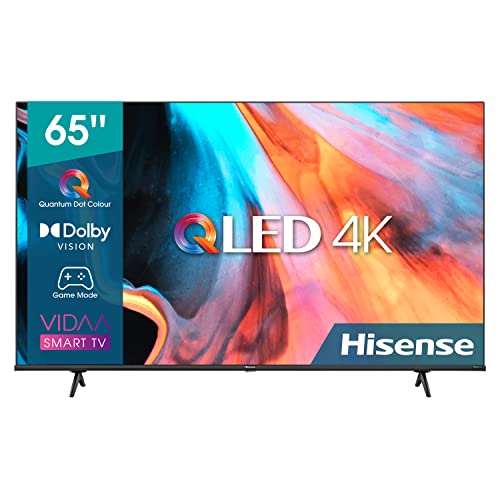 Hisense 65E7HQ Hisense QLED Smart-TV 164cm (65 Zoll) Fernseher (4K, HDR10, HDR10+ decoding, HLG, Dolby Vision, DTS Virtual, 60Hz Panel, Bluetooth, Alexa Built-in, VIDAA Voice) von Hisense