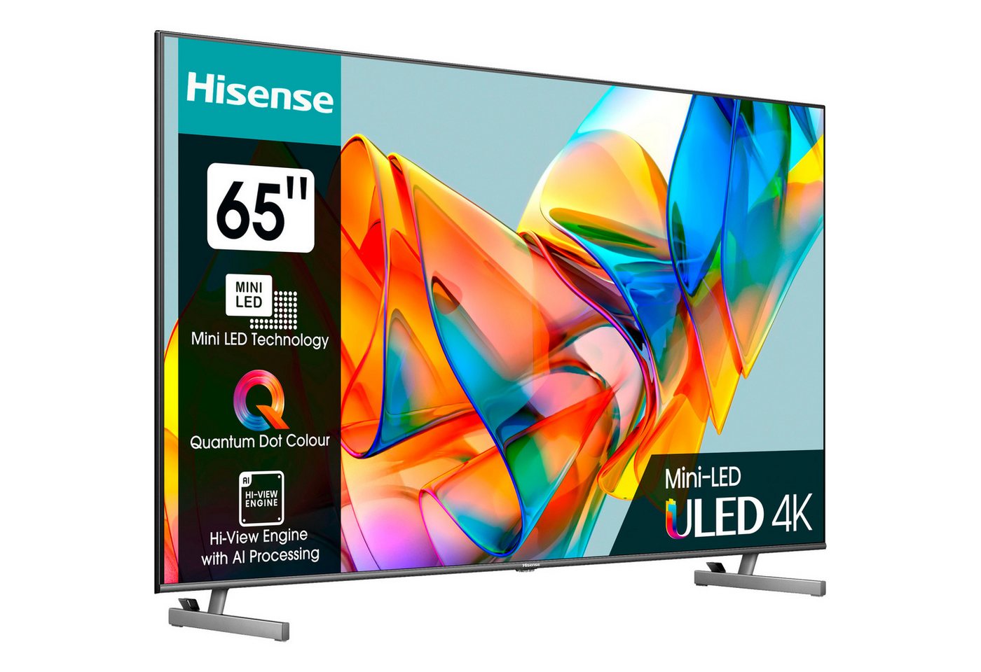 Hisense 65U6KQ LED-Fernseher (65 Zoll, 4K Ultra HD) von Hisense