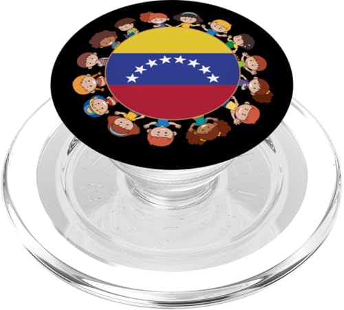 Venezuelanische Flagge Hispanic Heritage Month Venezuela Kids PopSockets PopGrip für MagSafe von Hispanic Heritage Month For Kids Boys Girls