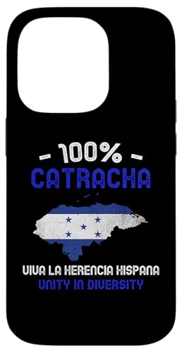 Hülle für iPhone 14 Pro 100% Catracha Honduras Flagge Karte Hispanisches Erbe Monat von Hispanic Heritage Month by Daisie's