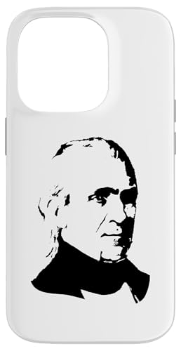 Hülle für iPhone 14 Pro Präsident James K Polk von History And Politics Store